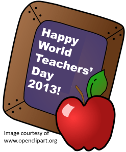 happy world teachers day