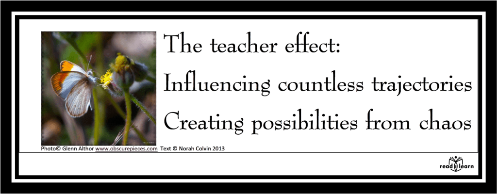 The teacher effect
