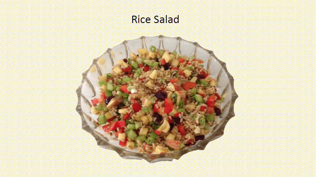 Rice salad 1