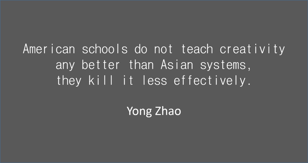 American schools _ Yong Zhao