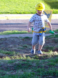 It would be a mistake to hire a 4-year-old to be your carpenter.  Cute, maybe, but still a mistake.  (Pictures by Marylin Warner)