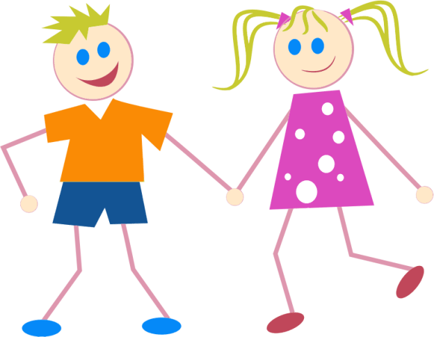 GDJ, Stick figure kids https://openclipart.org/detail/221994/stick-figure-kids