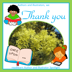 thank you authors and illustrators