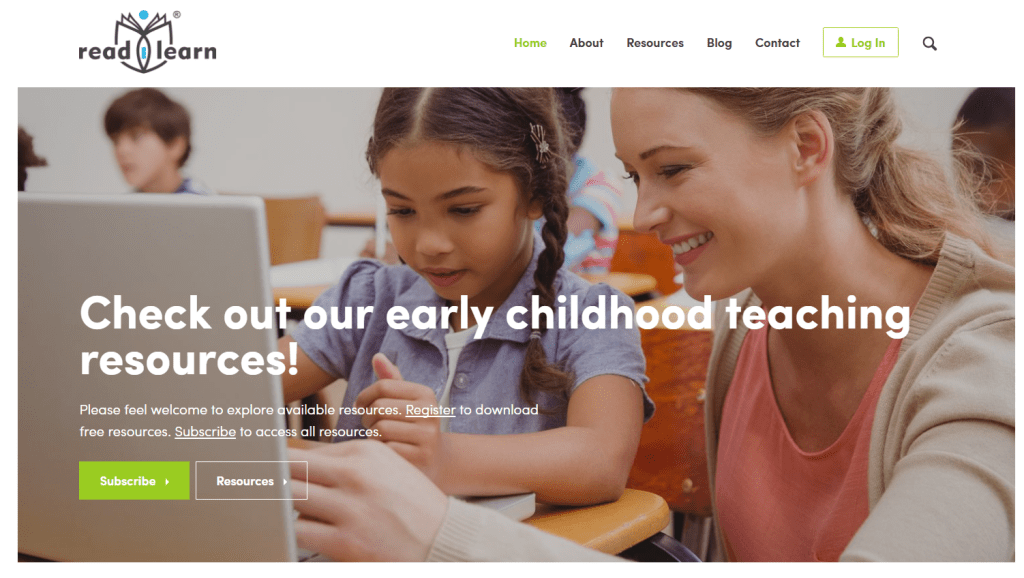 readilearn-home-page
