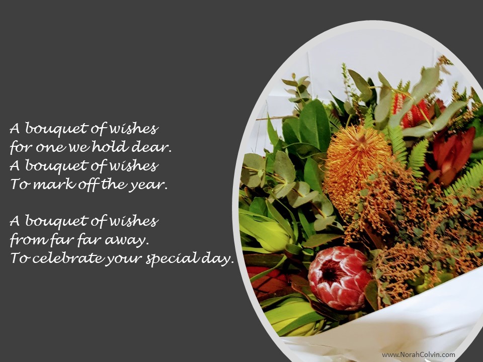 a bouquet of wishes to make your day