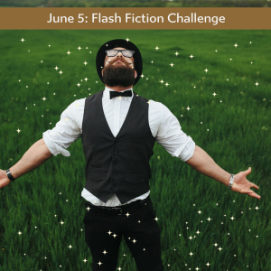 man glisten a flash fiction challenge by Charli Mills at the Carrot Ranch