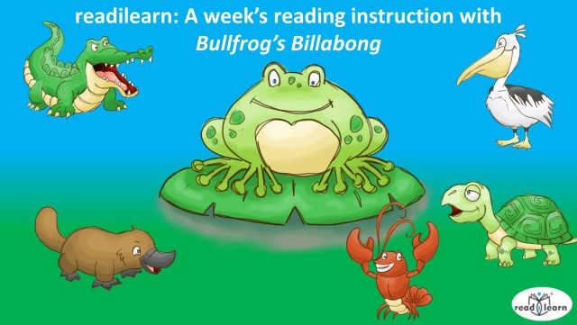 readilearn: A week’s reading instruction with Bullfrog’s&nbsp;Billabong