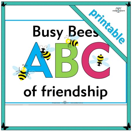busy bees ABC of friendship