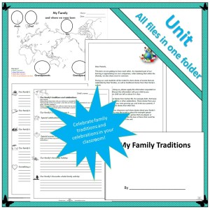 family traditions and celebrations a unit of work for the first three years of school