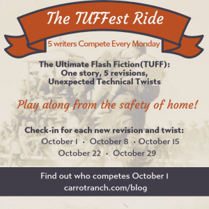 the TUFFest ride flash fiction challenge