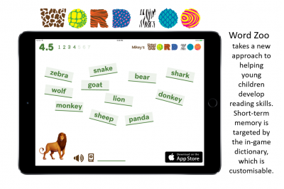 Word Zoo a dynamic dictionary for beginning readers and spellers by Robert Colvin