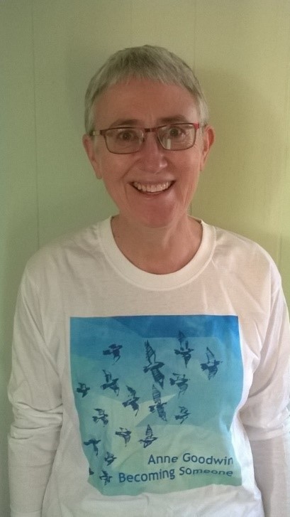 Anne Goodwin, author of Becoming Someone, a collection of short stories