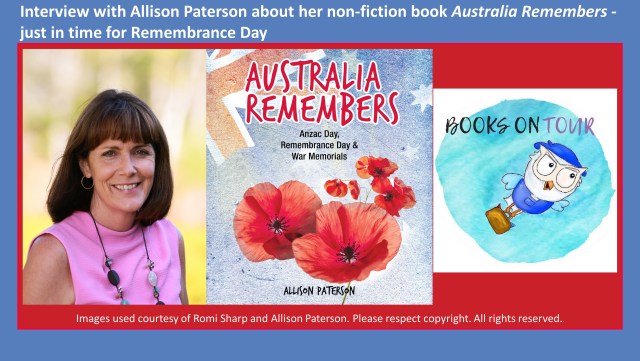 Interview with Allison Paterson author of Australia Remembers