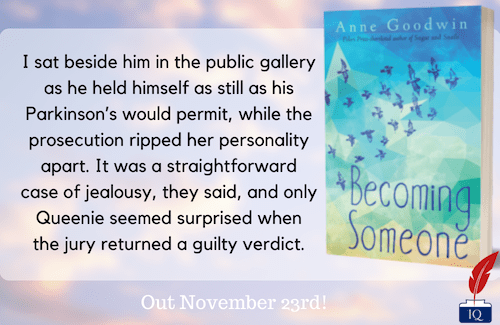 Reflecting Queenie teaser for Becoming Someone by Anne Goodwin