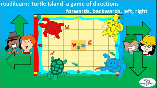 readilearn: Turtle Island – a game of directions: forwards, backwards, left,&nbsp;right