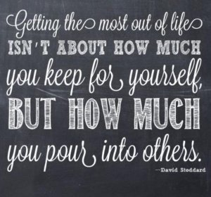 getting the most out of life