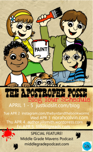 The Apostrophe Posse blog tour schedule