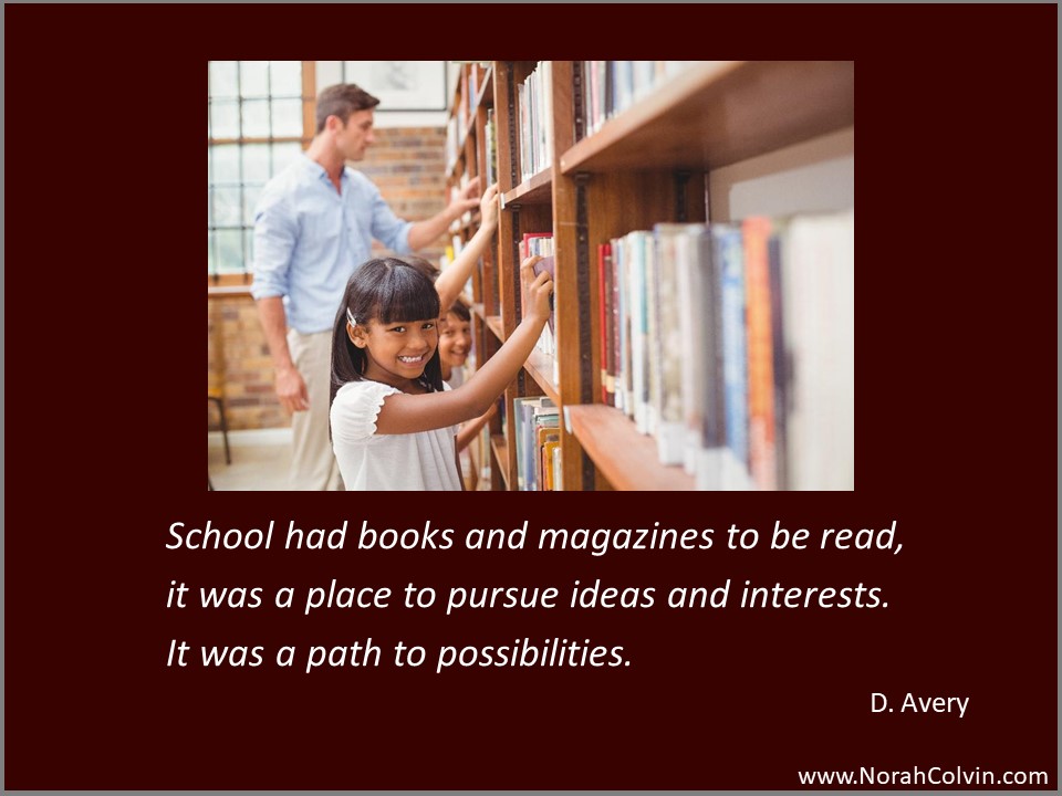 D. Avery, what did you like best about school