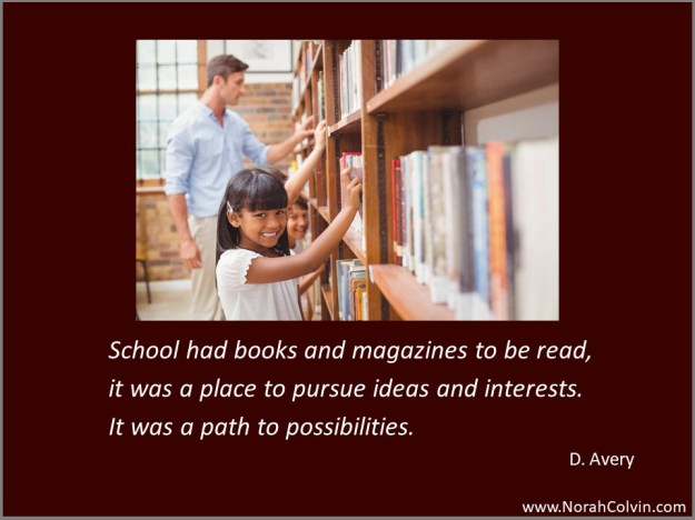 D. Avery, what did you like best about school