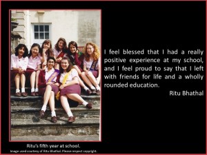 Ritu Bhathal discusses her well-rounded education