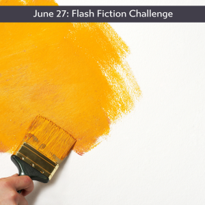Carrot Ranch flash fiction challenge - painting