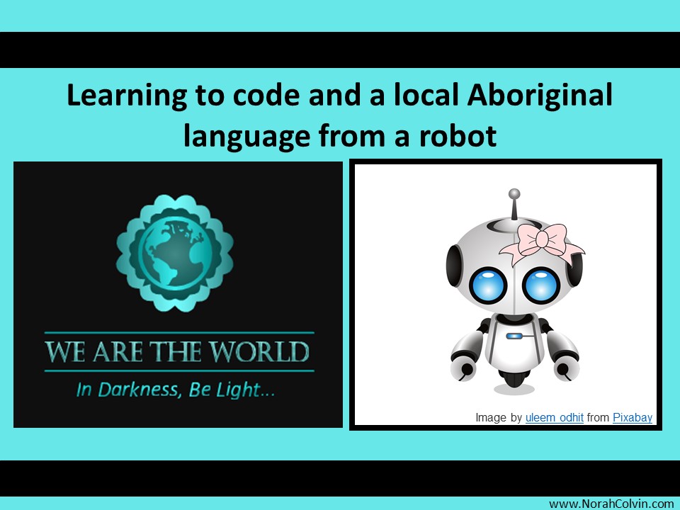 #WATWB Learning to code and a local Aboriginal language from a robot ...