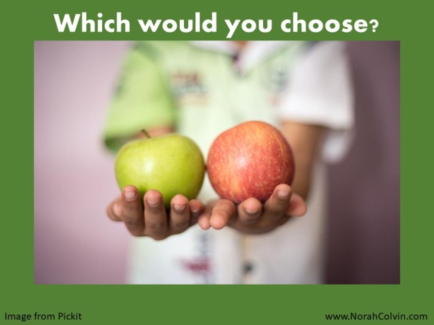 apples - which would you choose