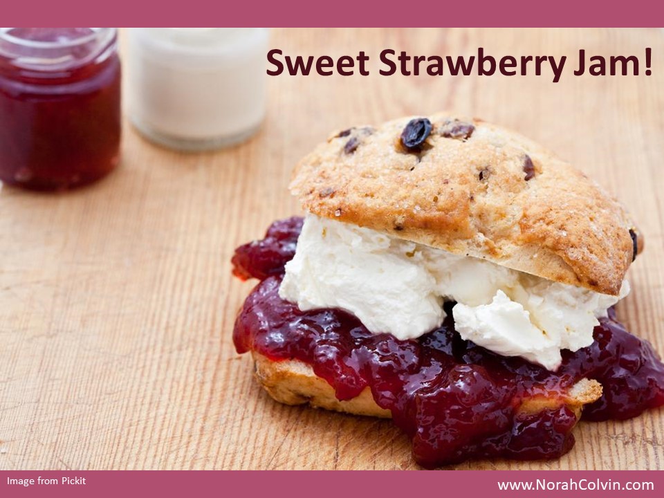 Sweet Strawberry Jam flash fiction