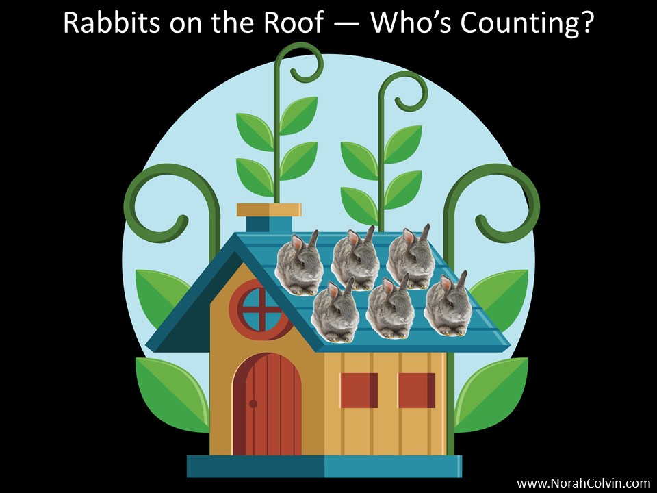 Rabbits on the Roof flash fiction