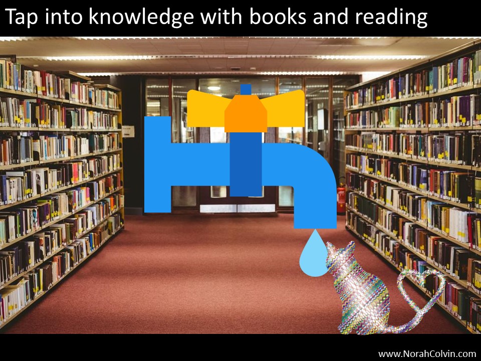 Tap Into Learning Tap into knowledge with books and reading – Norah Colvin