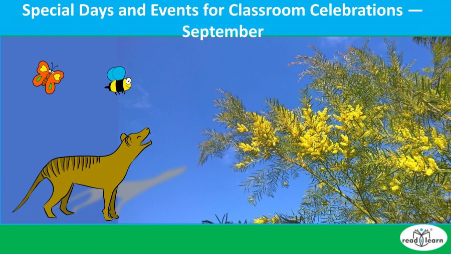 Special Days and Events for Classroom Celebrations — September – #readilearn