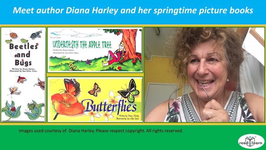 Meet author Diana Harley and her springtime picture books –&nbsp;#readilearn