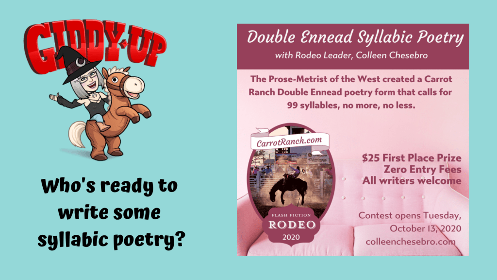 Carrot RODEO #2: DOUBLE ENNEAD SYLLABIC&nbsp;POETRY