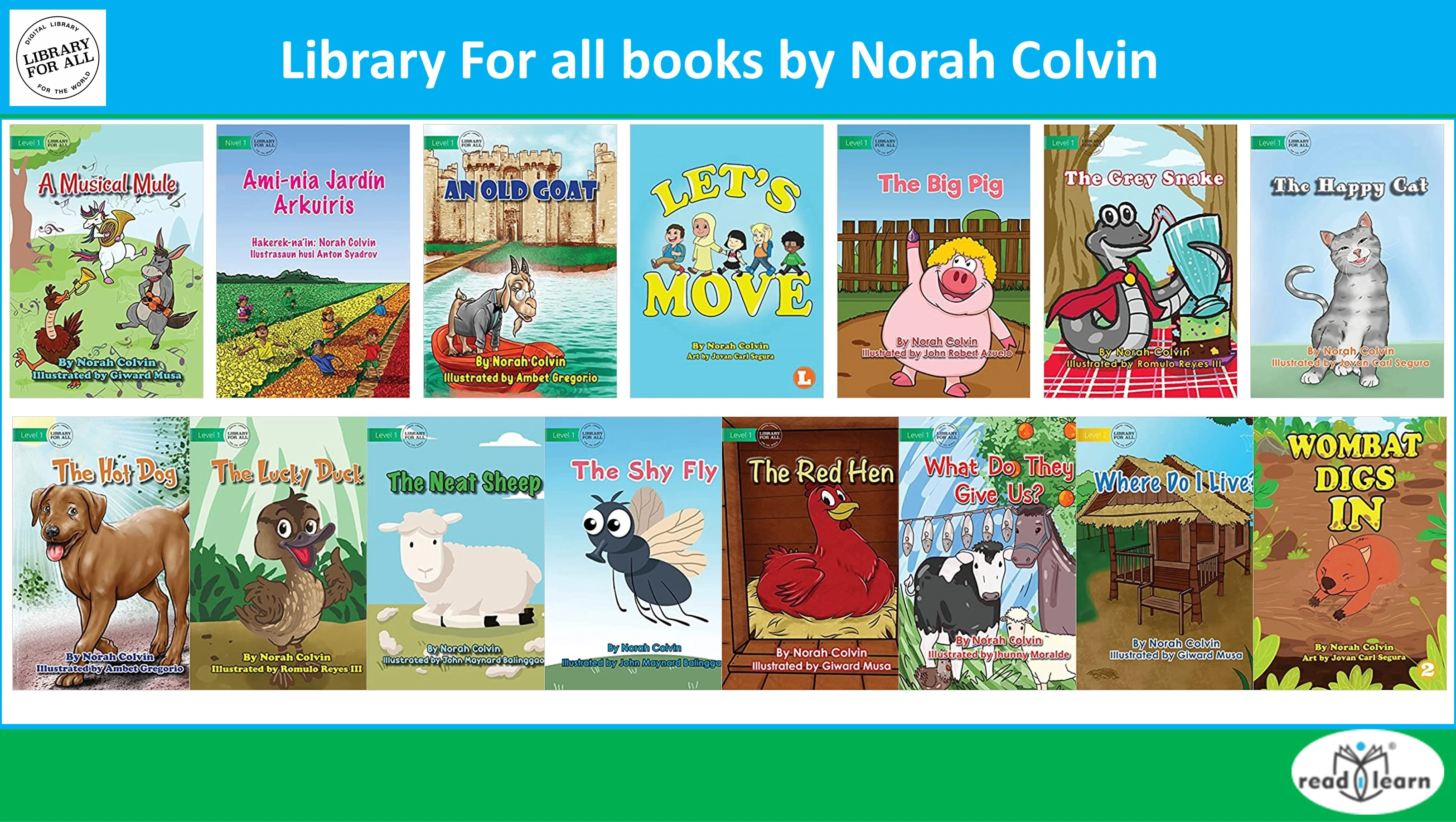 Library For All books by Norah Colvin