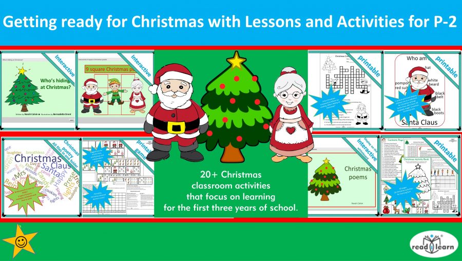 Getting ready for Christmas with Lessons and Activities for P-2 –&nbsp;#readilearn